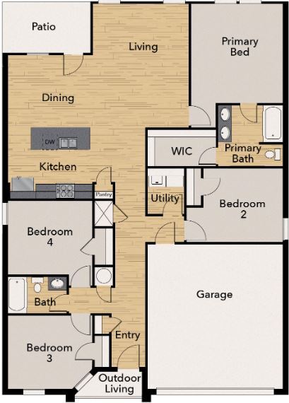 Flex Plan floorplan
